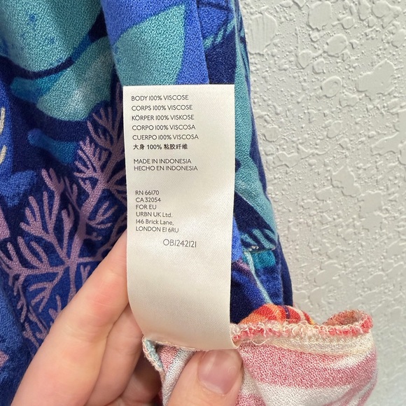 Anthropologie x Cecilia Pettersson Bea Tiered Maxi Skirt Size Small Petite - Picture 4 of 5